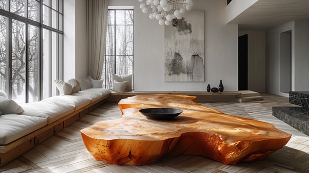 Exquisite Wood Coffee Table to Elevate Your Living Space