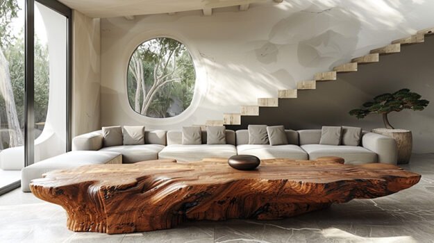 Elegant Wood Coffee Table: A Stylish Centerpiece for Your Living Space