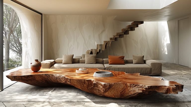 Stunning Wood Coffee Table: A Masterpiece for Your Living Space