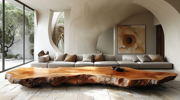 Captivating Wood Coffee Table: A Centerpiece for Modern Elegance