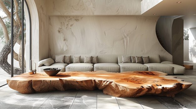 Exquisite Wood Coffee Table: A Statement Piece for Effortless Elegance