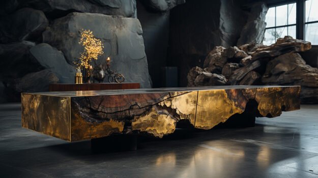 Exquisite Wood Coffee Table: Elevate Your Living Space