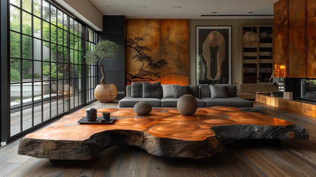 Exquisite Wood Coffee Table for Timeless Elegance