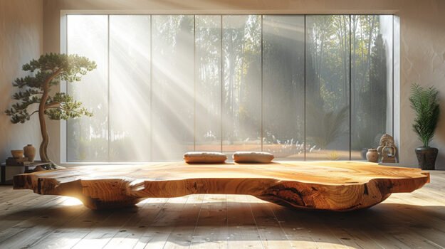 Exquisite Wood Coffee Table: The Heart of Your Living Space