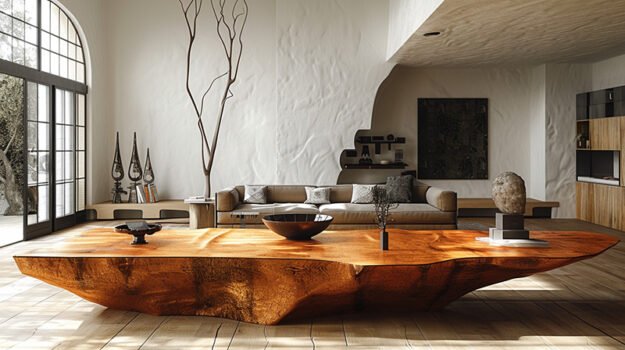 Stunning Wood Coffee Table That Redefines Elegance