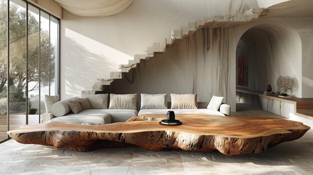 Exquisite Wood Coffee Table: The Heart of Your Living Space