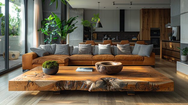 Exquisite Wood Coffee Table for Your Elegant Living Space