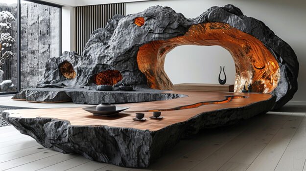Exquisite Wood Coffee Table: Elevate Your Living Space