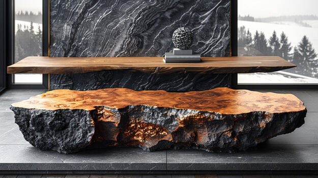 Exquisite Wood Coffee Table for Luxurious Spaces