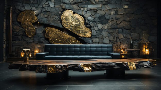 Exquisite Wood Coffee Table: A Perfect Centerpiece for Your Luxurious Space