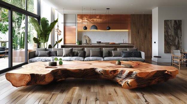 Exquisite Wood Coffee Table: The Centerpiece of Modern Elegance