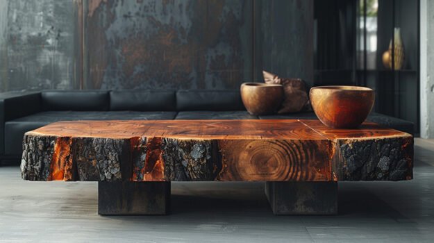 Elegant Wood Coffee Table: A Centerpiece of Timeless Luxury