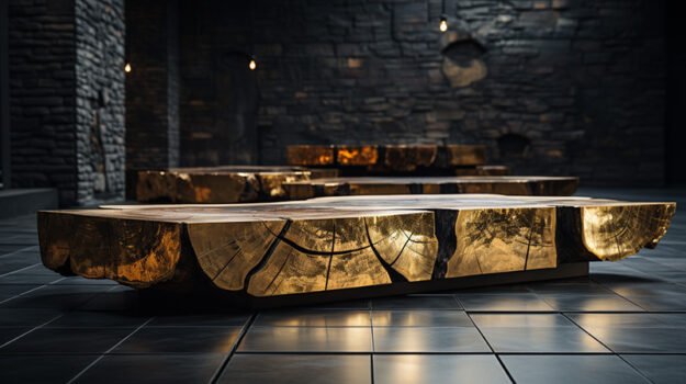 Exquisite Wood Coffee Table: A Statement Piece for Timeless Elegance