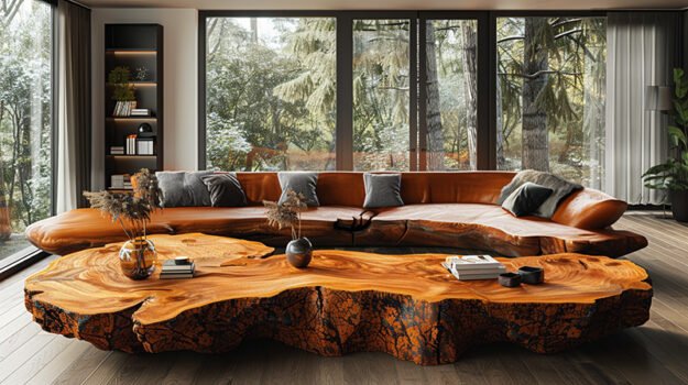 Elegant Wood Coffee Table: A Stunning Centerpiece for Your Living Space