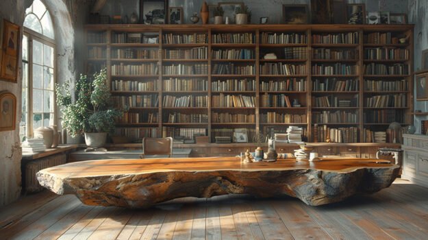 Exquisite Wood Coffee Table: Elevate Your Space