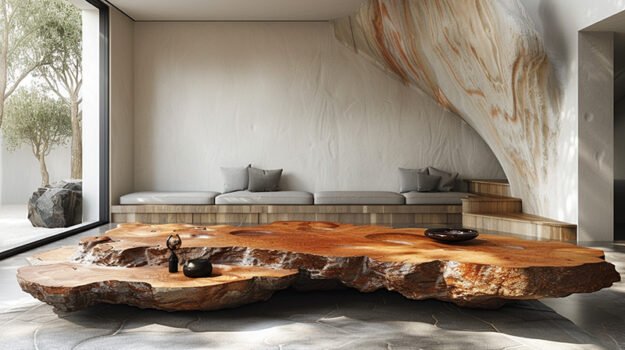 Unique Wood Coffee Table to Elevate Your Living Space