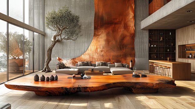 Elegant Wood Coffee Table: A Centerpiece for Luxurious Living