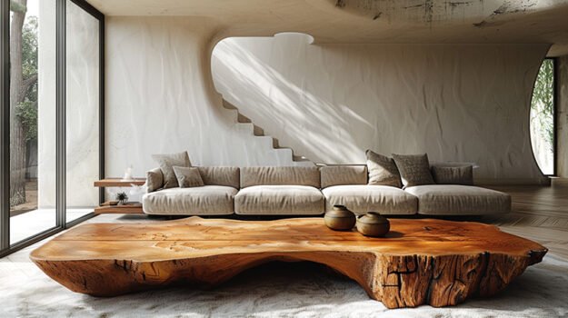 Exquisite Wood Coffee Table: Elevate Your Living Space