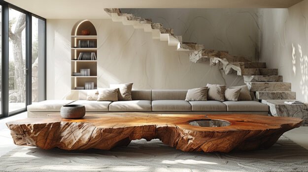 Exquisite Wood Coffee Table That Redefines Elegance