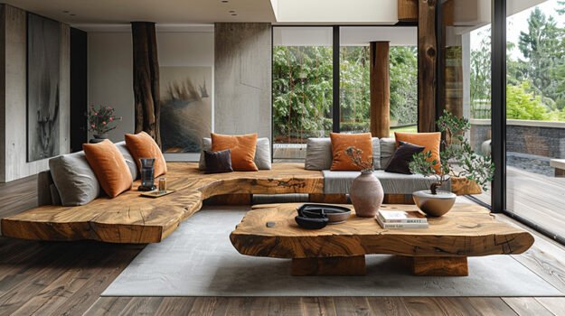 Exquisite Wood Coffee Table Perfect for Modern Living Spaces