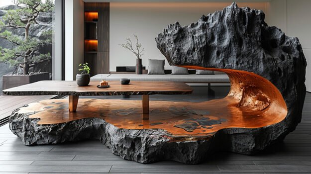 Exquisite Wood Coffee Table: A Statement Piece for Your Living Space
