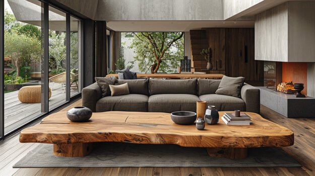 Stunning Wood Coffee Table for Your Elegant Living Space
