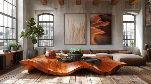 Effortlessly Elegant Wood Coffee Table