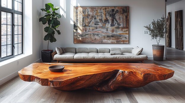 Exquisite Wood Coffee Table for Timeless Elegance