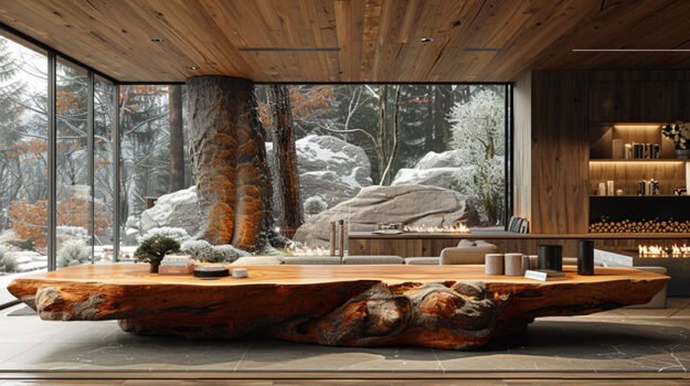 Stunning Wood Coffee Table That Elevates Any Space