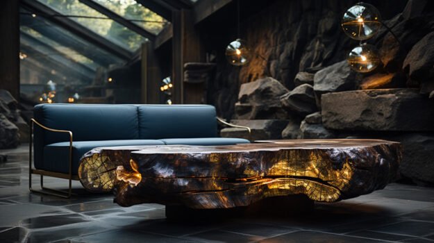Stunning Wood Coffee Table for a Luxe Living Space