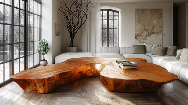 Captivating Wood Coffee Table: Elevate Your Living Space