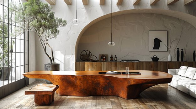 Exquisite Wood Coffee Table: Elevate Your Living Space