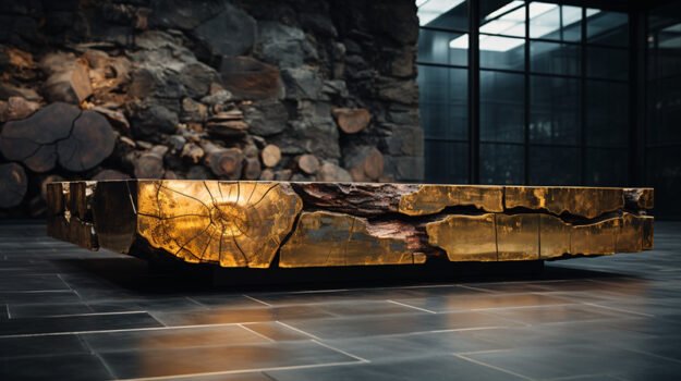 Exquisite Wood Coffee Table: Elevate Your Space with Nature's Artistry