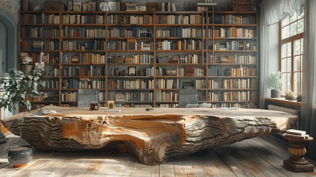 Uniquely Crafted Wood Coffee Table: A Centerpiece for Every Home