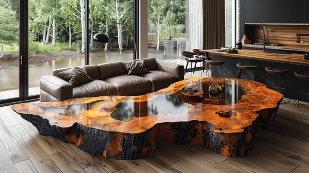 Stunning Wood Coffee Table: A Statement Piece for Your Home