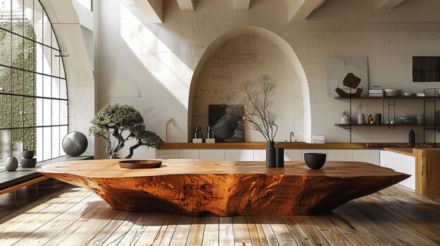 Captivating Wood Coffee Table: A Masterpiece for Your Living Space