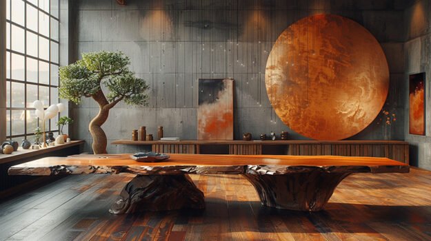 Wood Coffee Table: A Statement of Artistry and Elegance