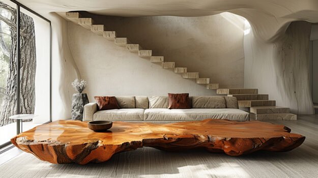Exquisite Wood Coffee Table: Elevate Your Space with Nature’s Masterpiece