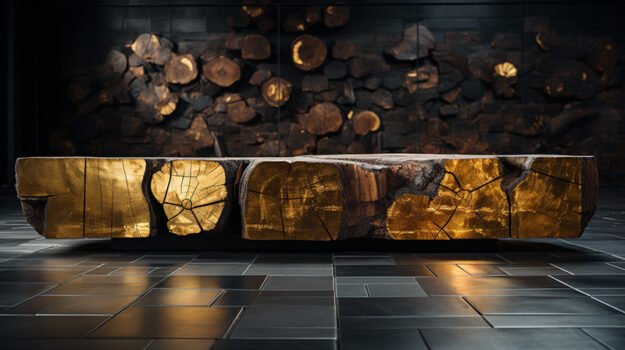 Luxurious Wood Coffee Table: A Statement of Elegance
