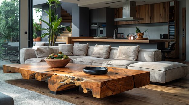 Elegant Wood Coffee Table That Elevates Your Living Space