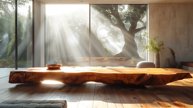 Stunning Wood Coffee Table: Elevate Your Space with Nature's Elegance