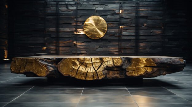 Exquisite Wood Coffee Table: A Timeless Addition to Any Space
