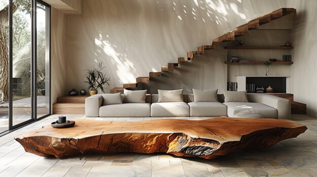 Exquisite Wood Coffee Table: A Masterpiece for Your Living Space