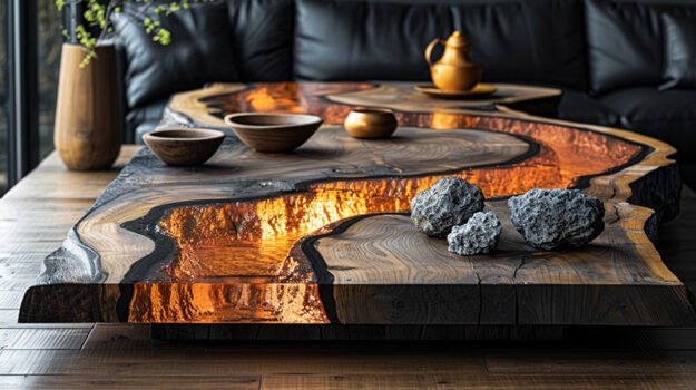 Stunning Wood Coffee Table: A Statement Piece for Your Living Space