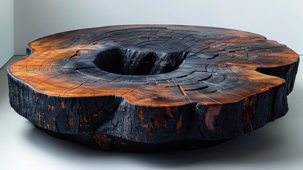Exquisite Wood Coffee Table: A Statement of Elegance and Craftsmanship