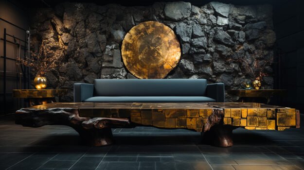 Exquisite Wood Coffee Table: Elevate Your Living Space