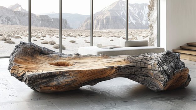 Elegant Wood Coffee Table: A Statement of Natural Beauty
