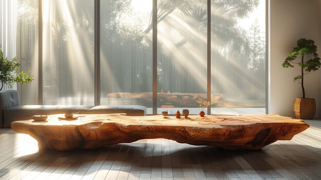 Captivating Wood Coffee Table for Your Elegant Living Space