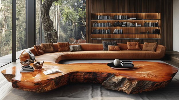 Stunning Wood Coffee Table That Elevates Your Living Space
