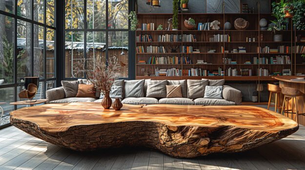 Exquisite Wood Coffee Table That Transforms Your Living Space